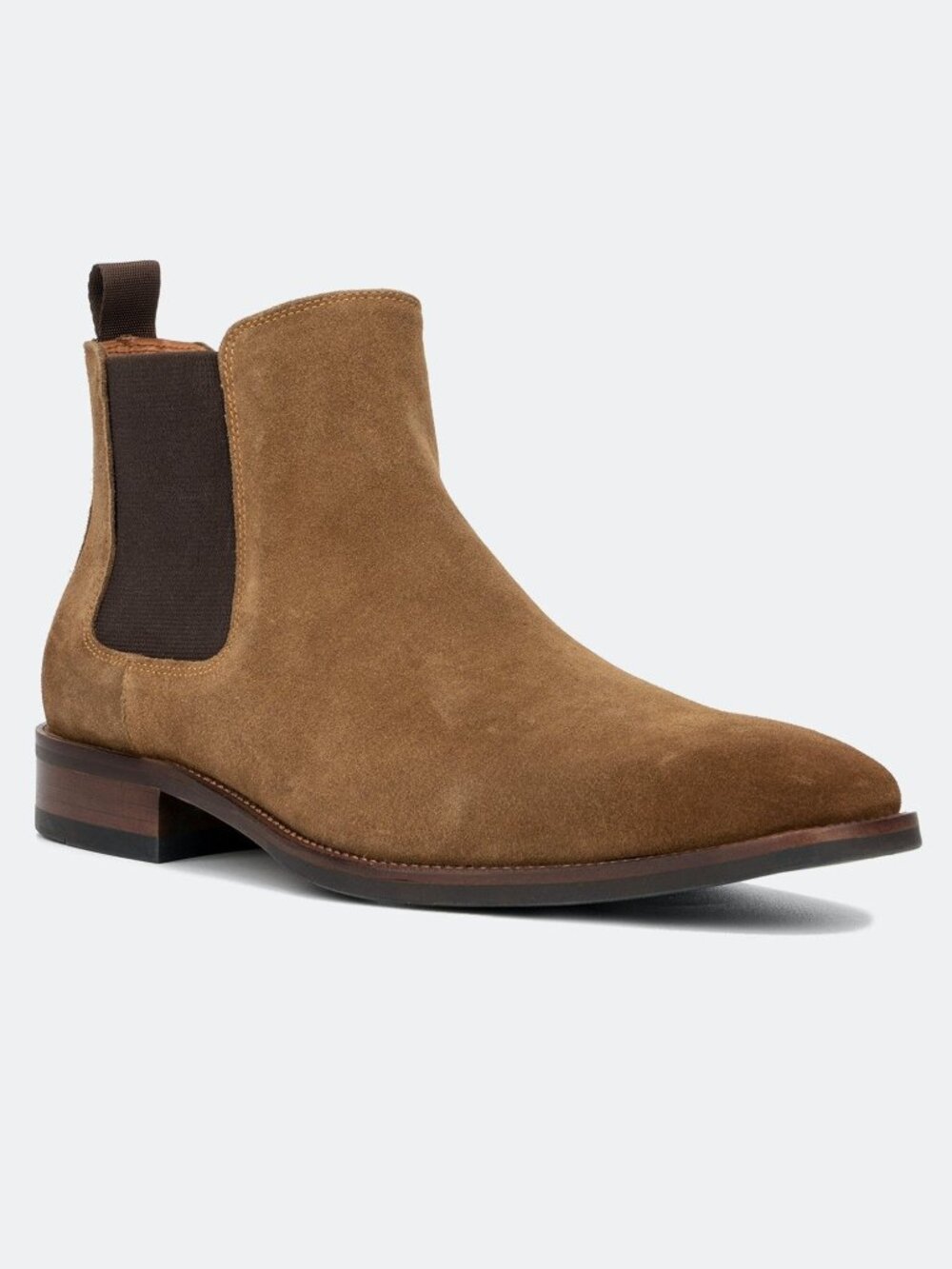 Vintage Foundry Co. Mens Casual Roberto Chelsea Boots Tan Size 13M NWB
